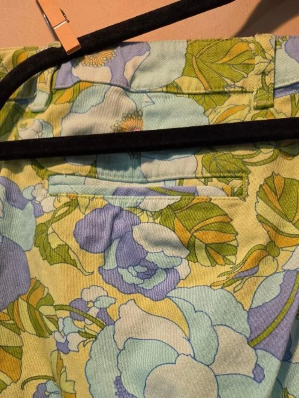 Bonobos Men Flat Front Casual Chino Shorts Tropical Print